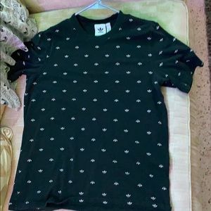 Adidas logo print tee